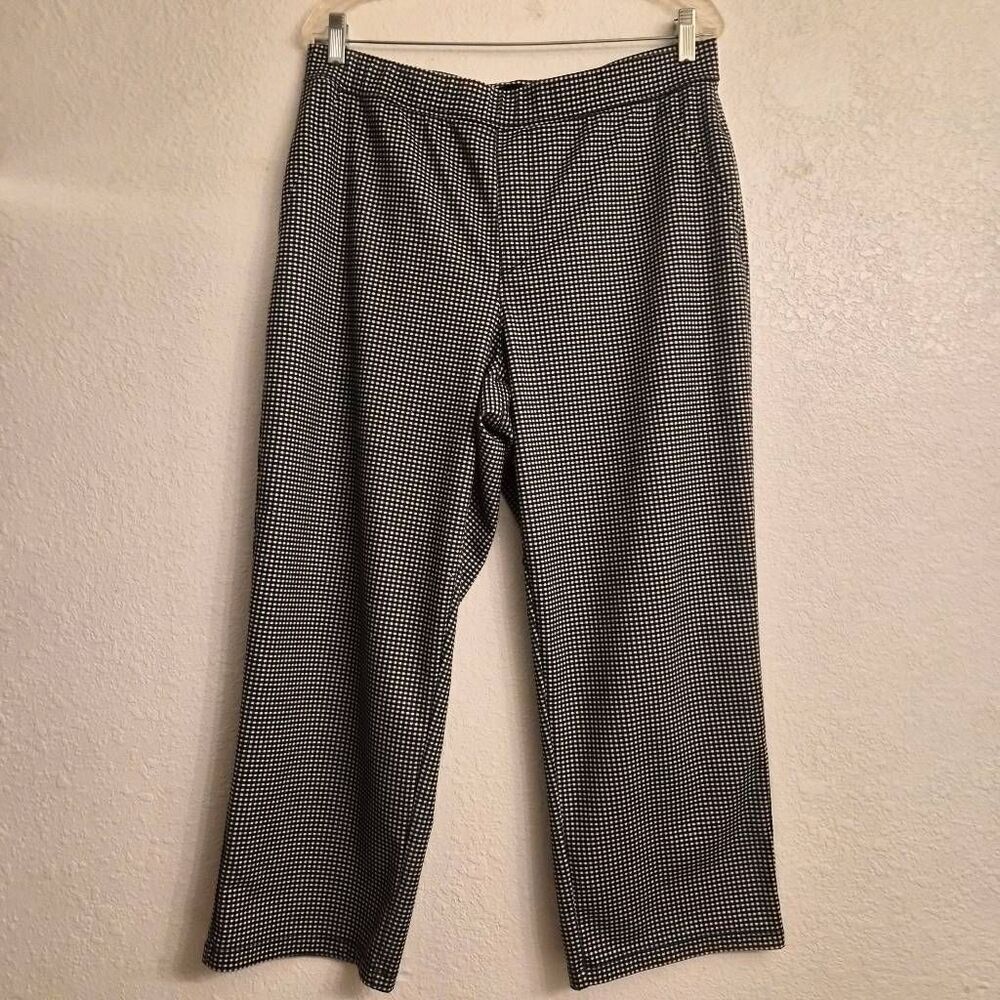 Sanctuary Houndstooth Stretch Capri Pants: Flattering Fit, Classic Sexy Chic